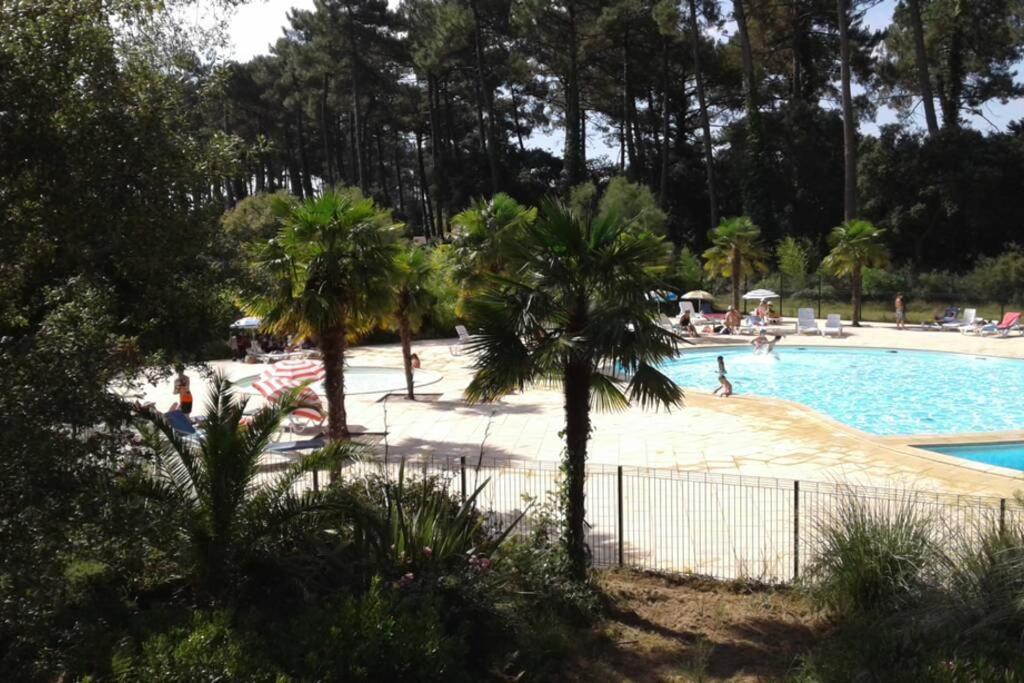 T2 Antigua Ondres Plage Avec Piscine Et Tennis Exteriér fotografie