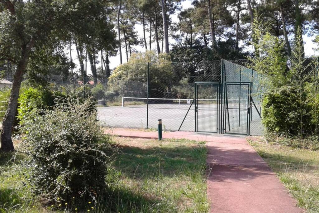 T2 Antigua Ondres Plage Avec Piscine Et Tennis Exteriér fotografie