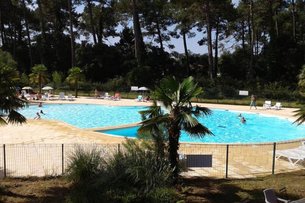 T2 Antigua Ondres Plage Avec Piscine Et Tennis Exteriér fotografie