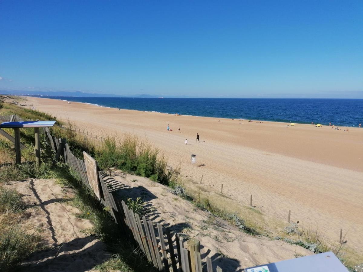T2 Antigua Ondres Plage Avec Piscine Et Tennis Exteriér fotografie